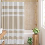 Transform Our Bathroom with the Madison Park Waffle Curtain