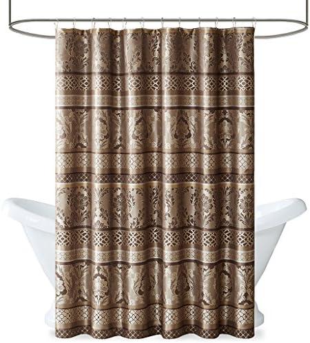 Transform Our Bathroom with the Madison Park Bellagio Curtain